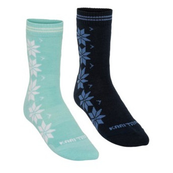 Dámske ponožky Kari Traa Vinst Wool Socks 2Pk