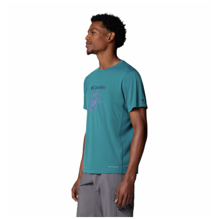 Pánske tričko Columbia Zero Rules™ Light Short sleeve Graphic Crew
