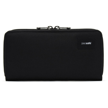 Peňaženka Pacsafe RFIDsafe Continental Wallet čierna jet black
