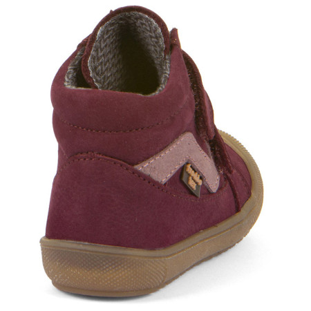 Detské celoročné barefoot topánky Froddo Ollie Tex Bordeaux