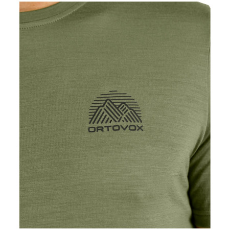 Pánske funkčné tričko Ortovox 120 Cool Tec Mtn Stripe