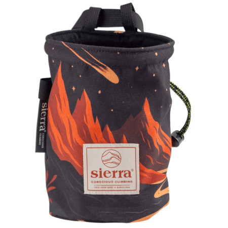 Vrecko na magnézium SIERRA Climbing Element Series čierna/oranžová