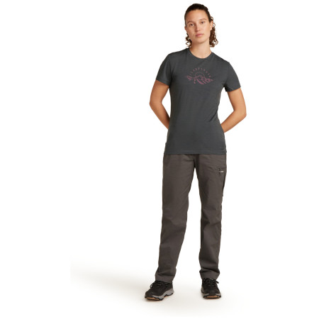 Dámske funkčné tričko Icebreaker W Mer 150 Tech Lite SS Tee Sunrise Sumit