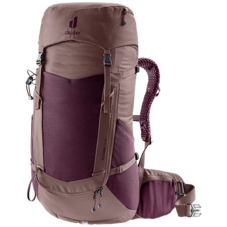 Dámsky batoh Deuter Futura 24 SL ružová/vínová cassis-ashrose