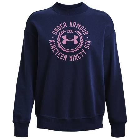 Dámska mikina Under Armour Rival Fleece Crest Grp Crew