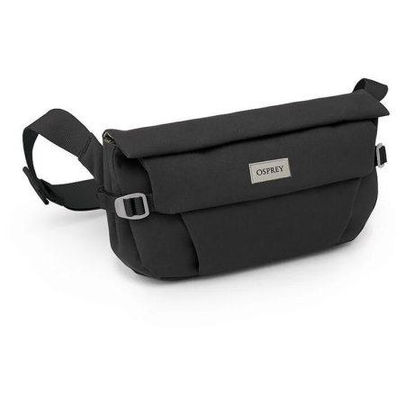 Taška cez rameno Osprey Arcane Hip Bag čierna black