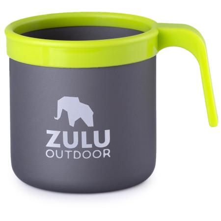Hrnček Zulu Handy sivá/zelená
