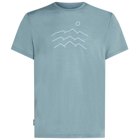 Pánske funkčné tričko Icebreaker Merino Blend 125 Cool-Lite™ Sphere SS Tee Across the Peaks