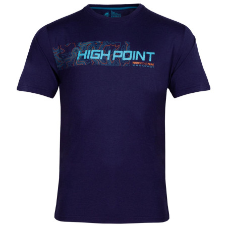 Pánske funkčné tričko High Point Atlas T-shirt tmavomodrá Dark Blue