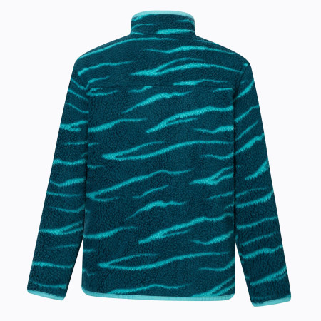 Detská funkčná mikina Regatta Junior Frankie Warm Fleece Mediterranea Zebra
