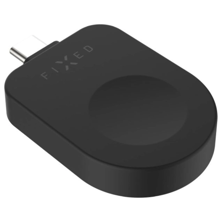 Adaptér FIXED Nabíjecí USB-C adaptér pro Apple Watch čierna černá