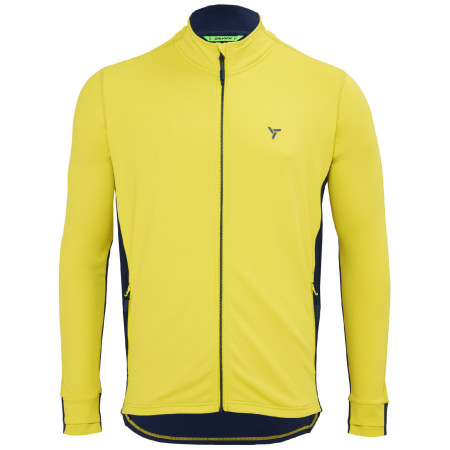 Pánska bunda Silvini Arestino modrá/žltá lime-navy