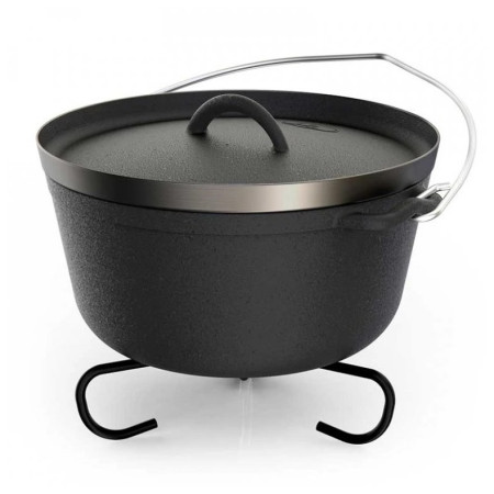 Liatinová rúra GSI Outdoors Guidecast Dutch Oven 300 mm 4,7 l