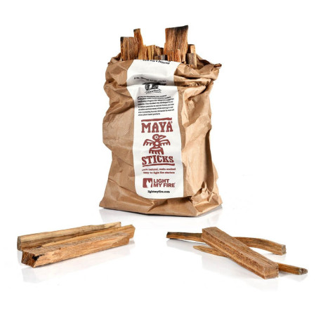 Podpaľovacie drevo Light My Fire MayaSticks 900g hnedá brown