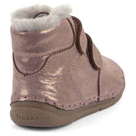 Detské zimné topánky Froddo Paix Up Winter Pink/Gold
