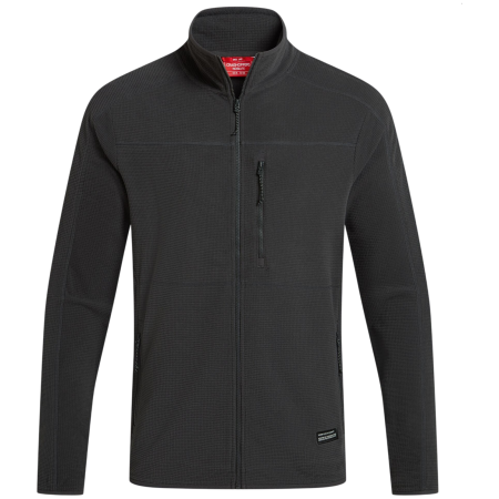 Pánska funkčná mikina Craghoppers NosiLife Spry II Jacket tmavosivá Dark Iron
