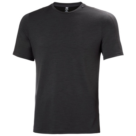 Pánske tričko Helly Hansen Lifa Merino Lightweight Tee šedá Ebony