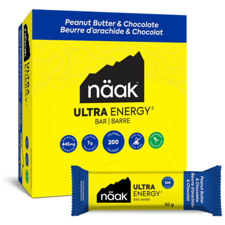 Energetické tyčinky Näak Peanut Butter & Chocolate - Ultra Energy™ Bar