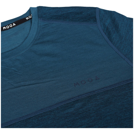 Pánske tričko MOOA MerinoSilk Block 160 long