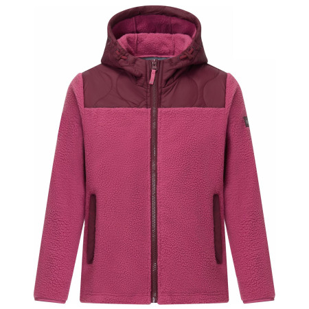 Detská mikina Regatta Myla Hybrid Jacket Fig/Violet červená Fig/Violet