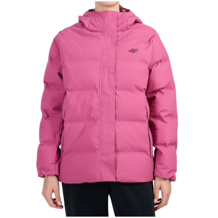 Dámska zimná bunda 4F Down Jacket F0927 ružová Dark Pink