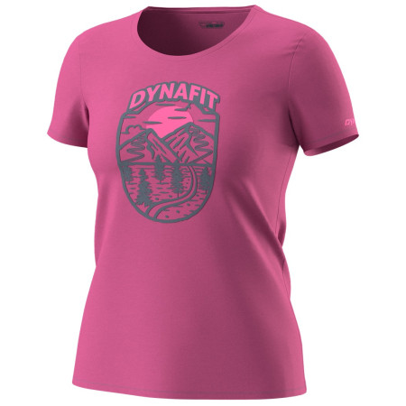 Dámske tričko Dynafit Graphic Co W S/S Tee ružová 6A51 - magenta/HORIZON