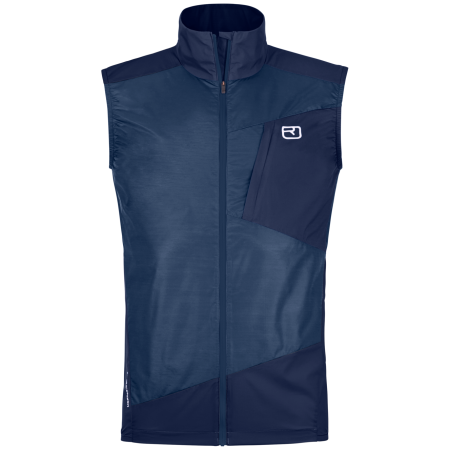 Pánska vesta Ortovox Trace Windbreaker Vest M modrá Blue Nunatak