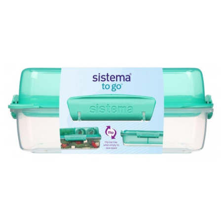 Box na potraviny Sistema Lunch Stack To Go Rectangle