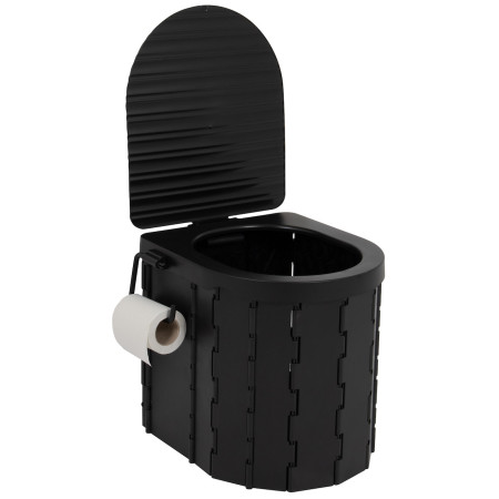 Toaleta Bo-Camp Portable toilet foldable čierna