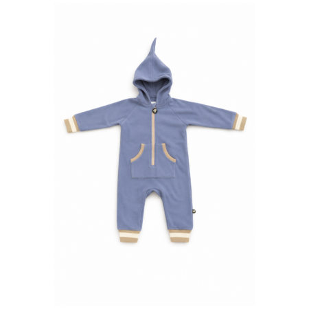 Detský overal DucKsday Polar Fleece Twin/Blue modrá Blue/Sand