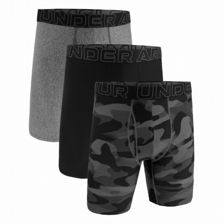 Pánske boxerky Under Armour Perf Tech Nov 9in sivá