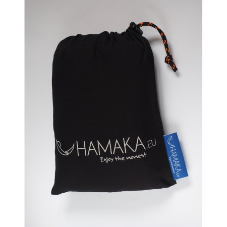 Hamaka Double fialovo-černo-fialová