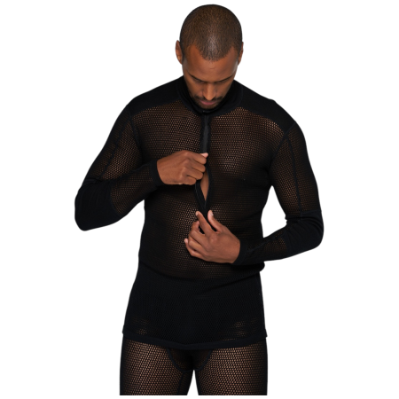 Pánske funkčné tričko Devold Wool Mesh Pro Zip Neck Man