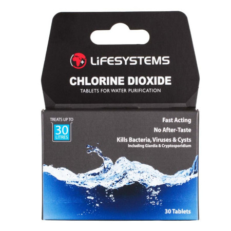 Dezinfekčné tablety Lifesystems Chlorine Dioxide Tablets