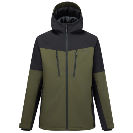Pánska zimná bunda Regatta Highton Stretch Padded Jacket khaki/čierna DarkKhak/Blk