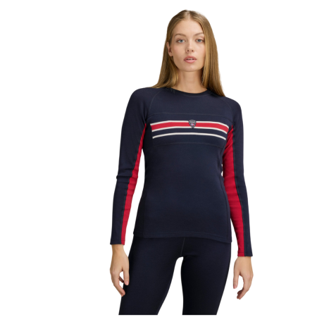 Dámske funkčné tričko Dale of Norway Aksla Feminine Baselayer Crew neck