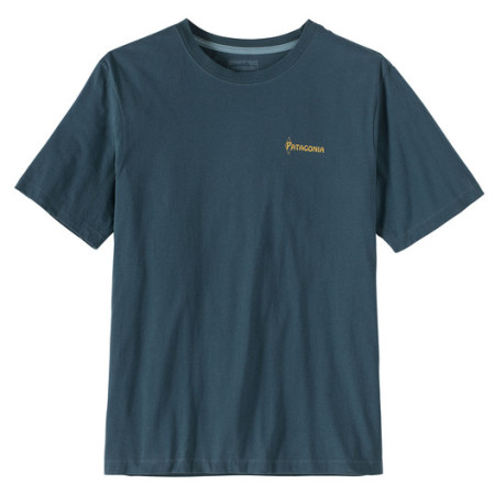 Pánske tričko Patagonia M's Water People Banner T-Shirt tmavomodrá Summit Blue