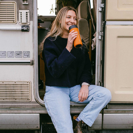 Termohrnček LifeVenture One Touch Thermal Mug 350 ml