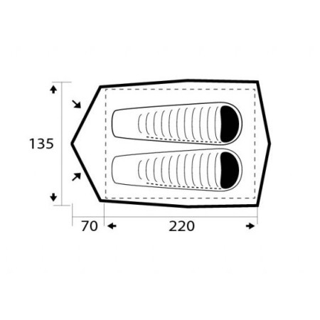 Turistický stan Trimm Duo
