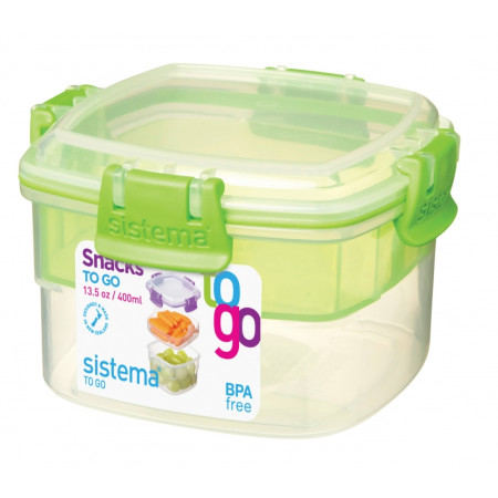 Box na potraviny Sistema Snacks TO GO 400ml