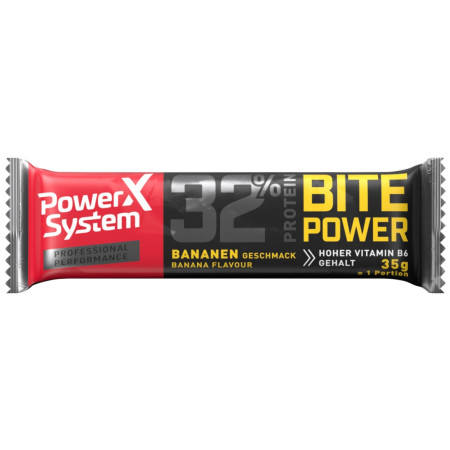 Energetická tyčinka Indiana Jerky Power System High Protein Bar 32% Banana 35g