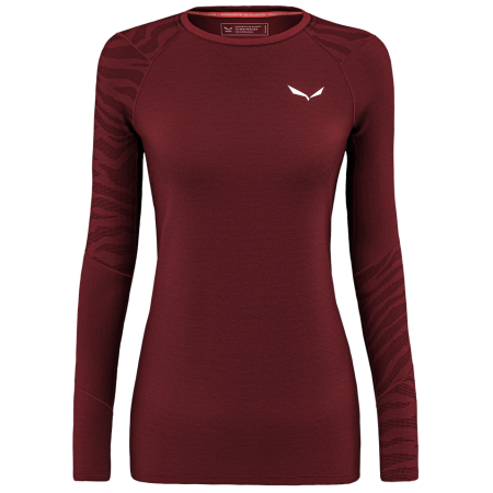 Dámske tričko Salewa Cristallo Warm Amr W L/S Tee.