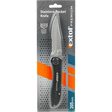 Nôž Extol zatvárací nerez