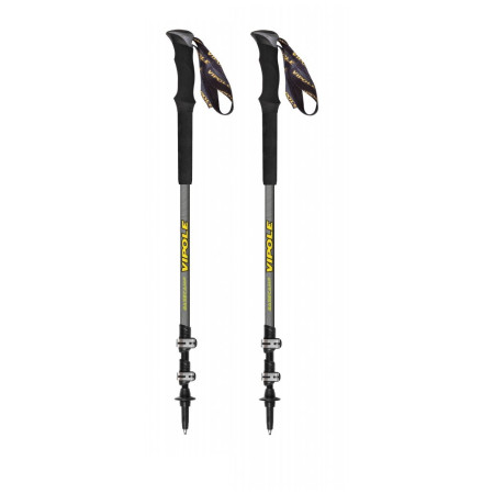 Trekingové palice Vipole Base Camp Ql Mid Green Dlx