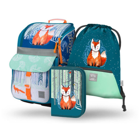 Set batohov Baagl Zippy SET 3 Liška