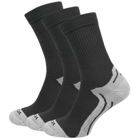 Ponožky MOOA Bamboo Active 3-pack sivá Grey/Grey