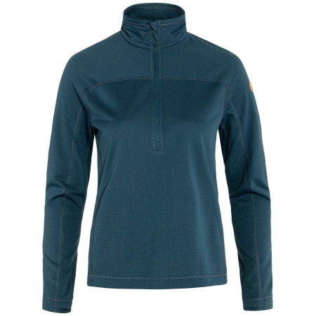 Dámska mikina Fjällräven Abisko Lite Fleece Half Zip W modrá