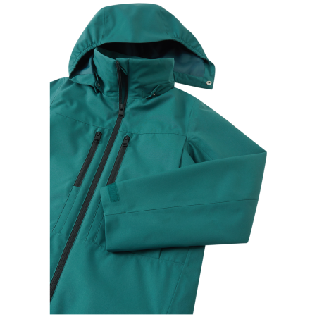 Detská nepremokavá bunda Reima Saarela Dark Teal