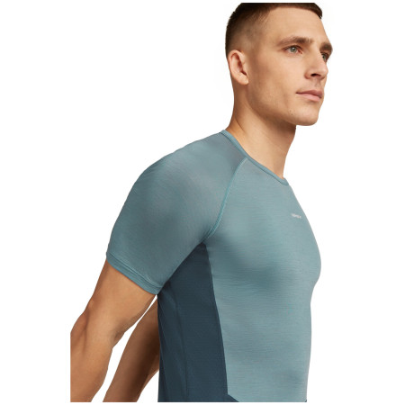 Pánske funkčné tričko Icebreaker M Mer 125 ZoneKnit SS Crewe