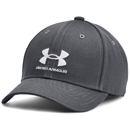 Detská šiltovka Under Armour B Essential Low Lockup Adj Pitch Gray